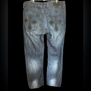 Vintage | Black Studded Cross | Cooper | Excellent Condition | (36 x 34)